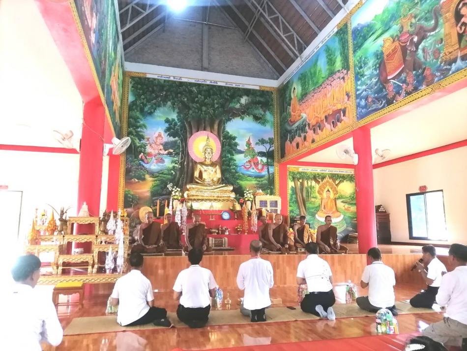 โครงการจัดงานประเพณีเข้าพรรษา  วันที่  8  กรกฎาคม  2568 (จำนวน 4 วัด)