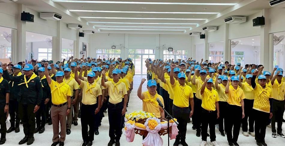 จิตอาสาพัฒนาถนนเฉลิมพระเกียรติ เนื่องในวันคล้ายวันเฉลิมพระชนมพรรษา พระบาทสมเด็จพระวชิรเกล้าเจ้าอยู่หัว วันที่ 24 กรกฎาคม 2568