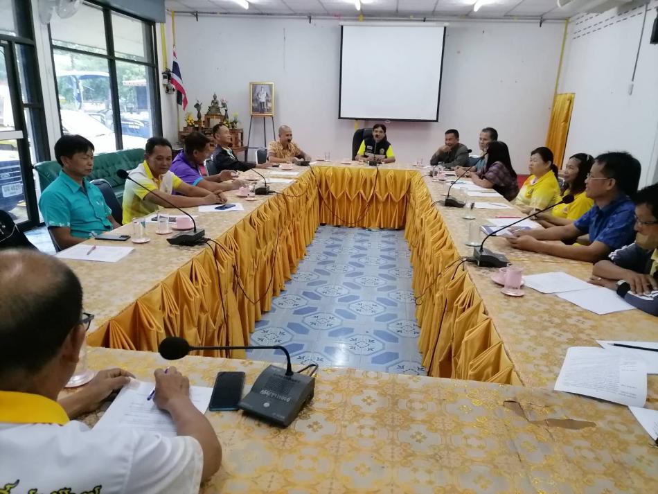 ประชุมประจำเดือน วันที่  2  กรกฎาคม  2568  ณ  ห้องประชุมองค์การบริหารส่วนตำบลหนองปลิง